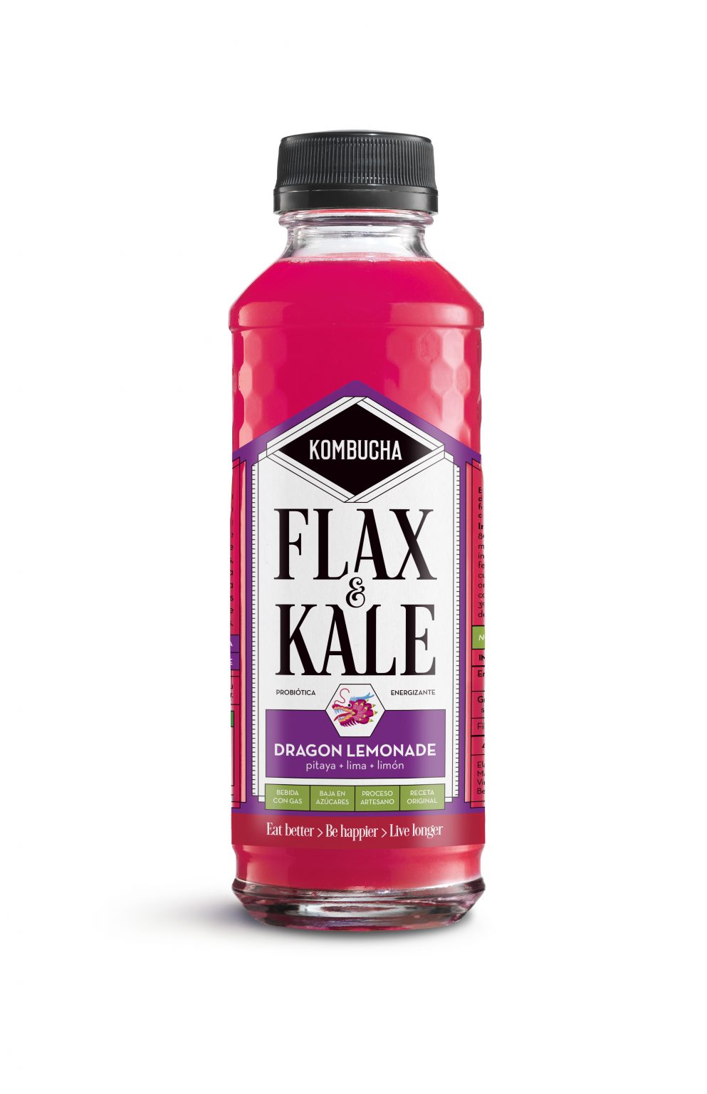KOMBUCHA DRAGON LEMONADE Flax and Kale SunRose Invest