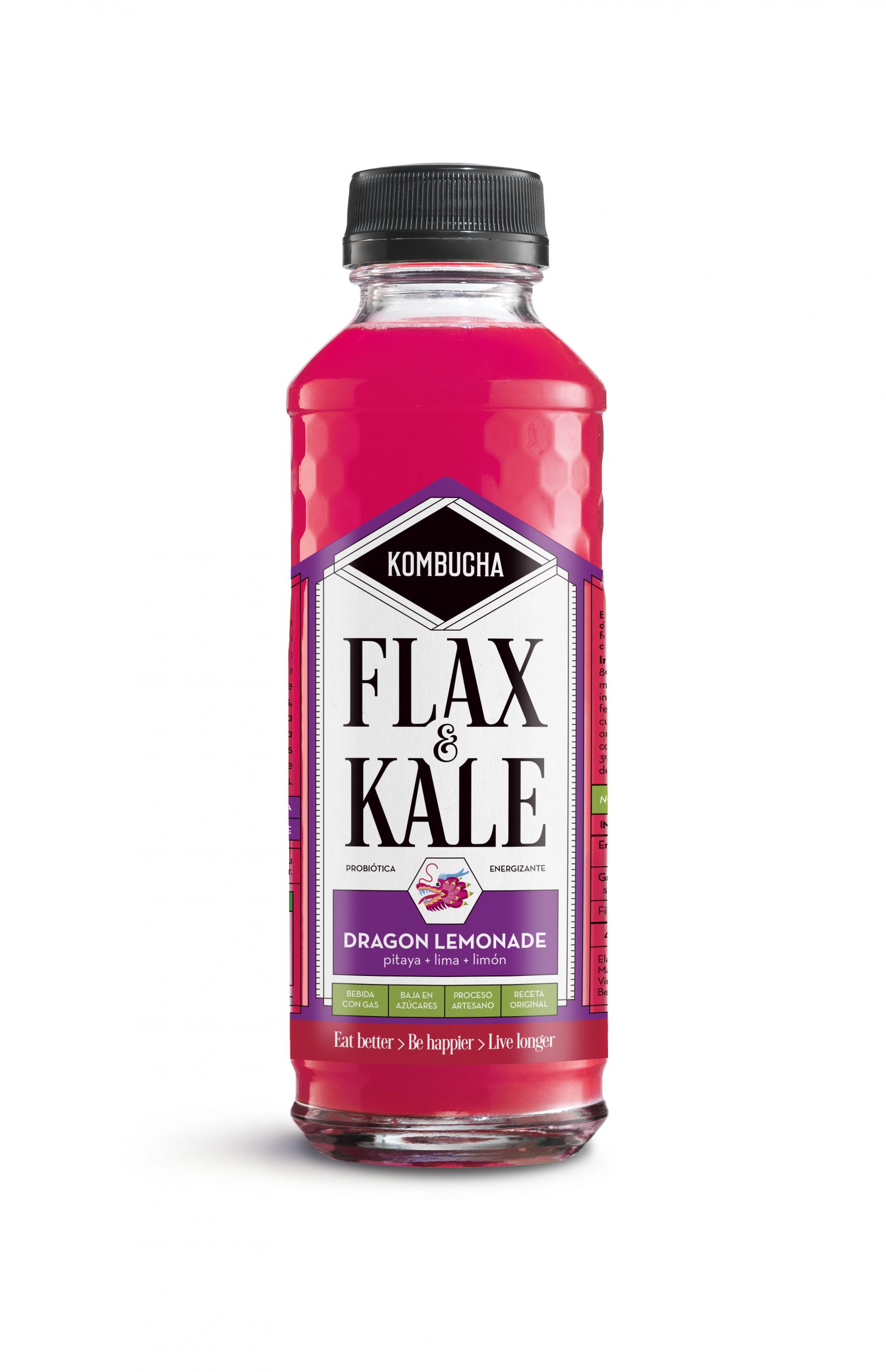 KOMBUCHA DRAGON LEMONADE Flax and Kale SunRose Invest